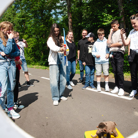 Zväčšiť fotografiu - Na koncovom úseku cyklomagistrály je rušno, pozrite si video z oficiálneho otvorenia - TSK_otvorenie cyk PB-ŽSK_mini (41 of 118)